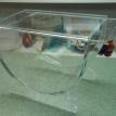 1/2" clear acrylic formed bowl displayer